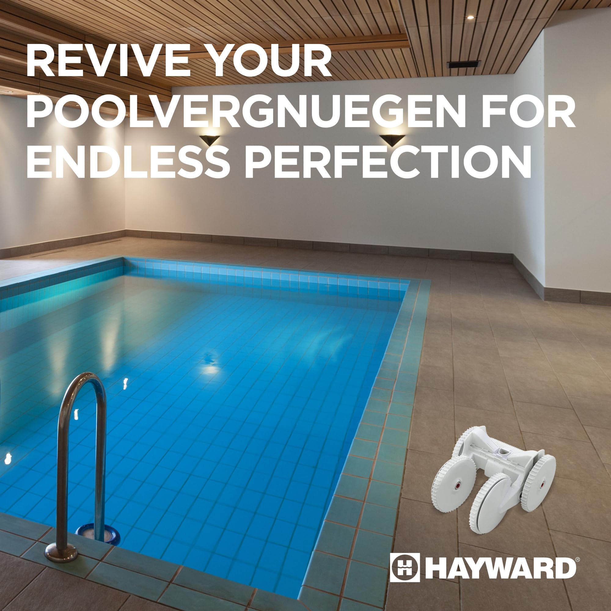 Hayward PVGXH808KIT Poolvergnuegen Lower Body Conversion Kit Next Gen 4-Wheel Pool Cleaner