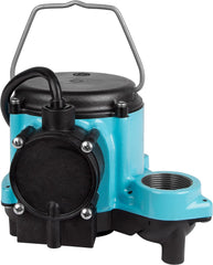 Little Giant 506160 6-CIA-ML 115V 1/3 HP Cast Iron Submersible Sump Pump with Diaphragm Switch