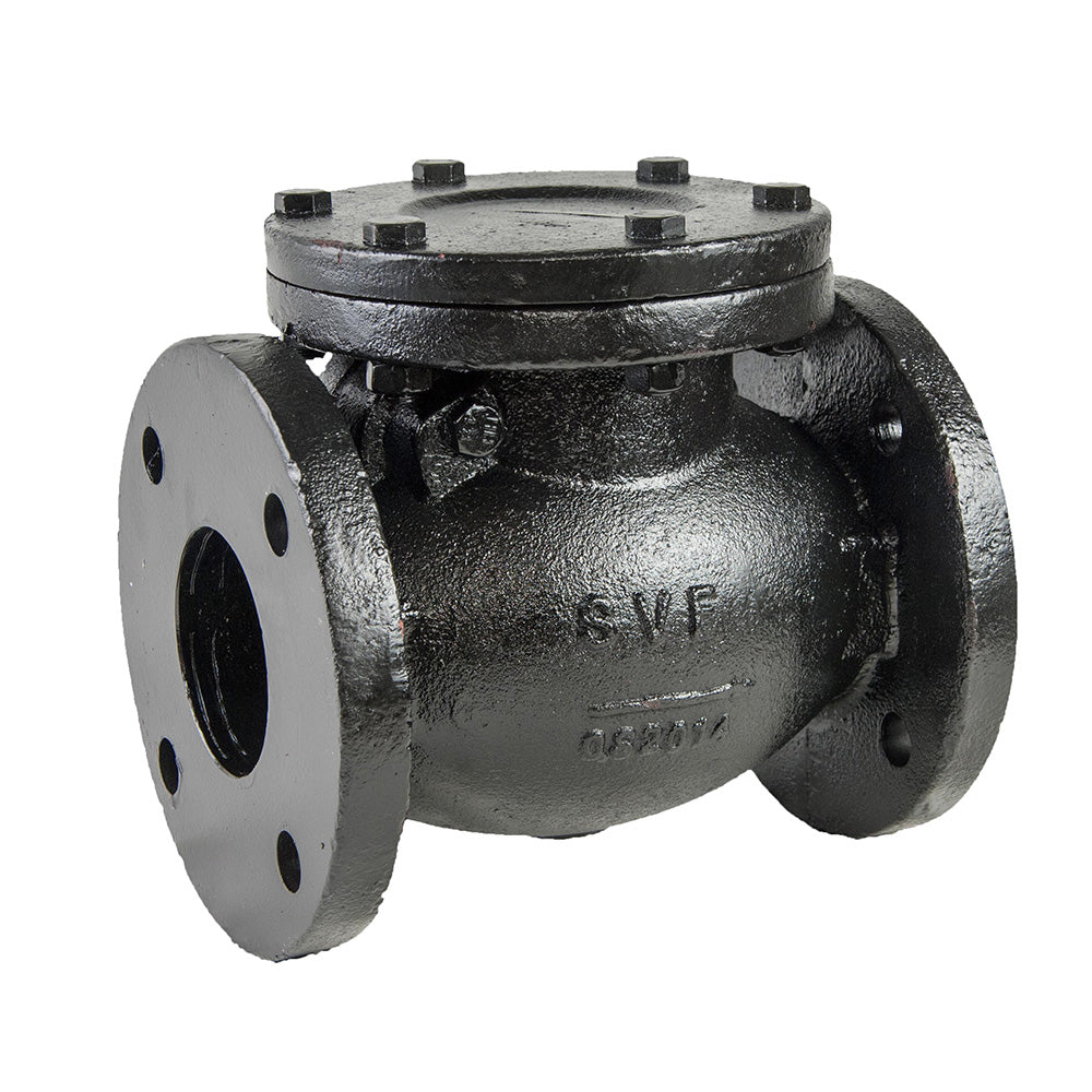 Soval 820-100F 10" Cast Iron Flanged Swing Check Valve