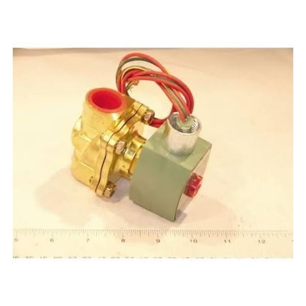 ASCO 8210G95-12VDC Solenoid Valve 3/4 Inch Normally Closed 0-40 PSI For Air And Water