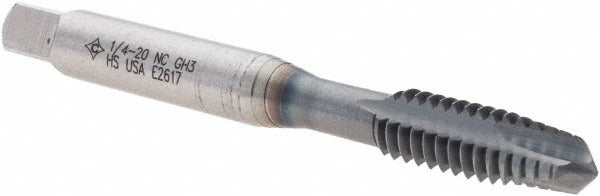CLEVELAND CONTROLS Cleveland C55386 Spiral Point Tap 1/4-20 Unf Ticn Hss