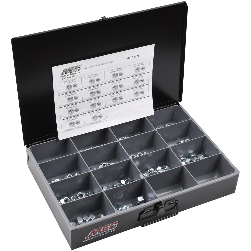 VALUE COLLECTION Value Collection 67760728 Metric Hex Nut Assortment 665 Pc