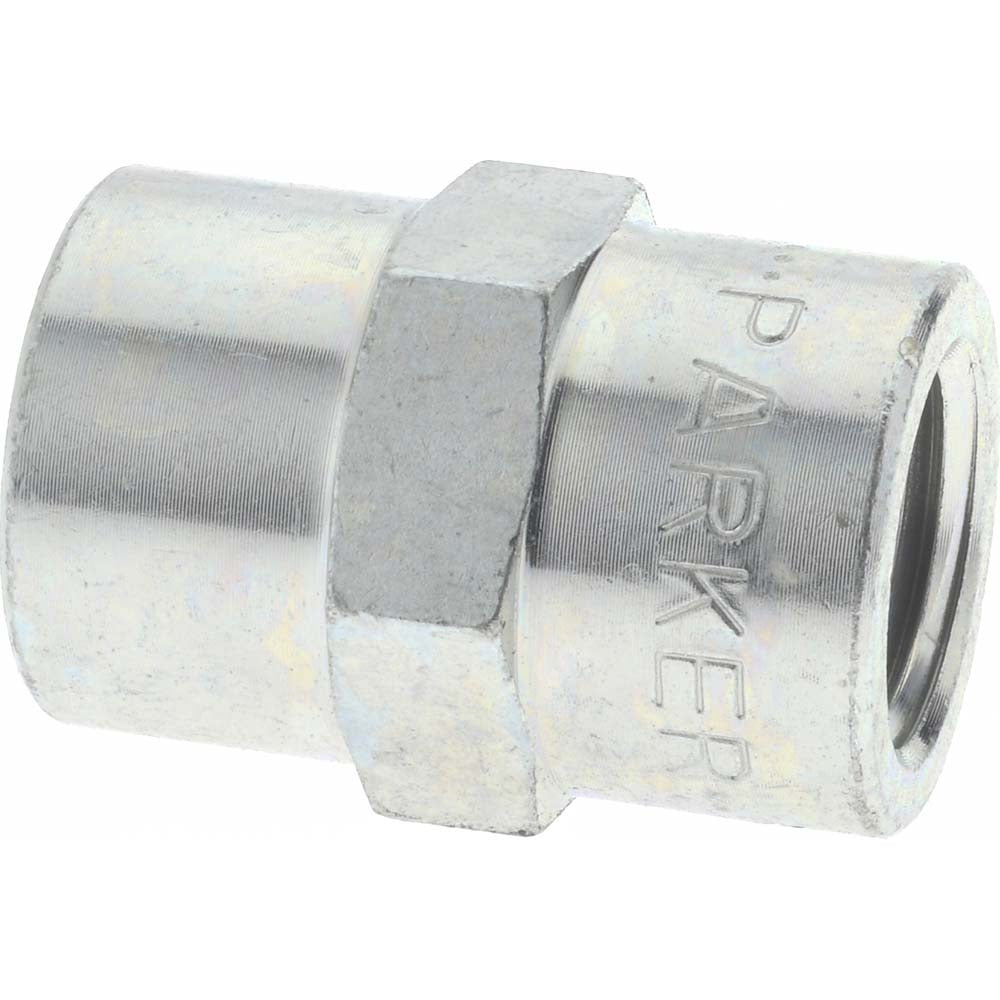 PARKER Parker 1/4 Gg-s Pipe Coupling 6000 Psi Fnptf Zinc-plated