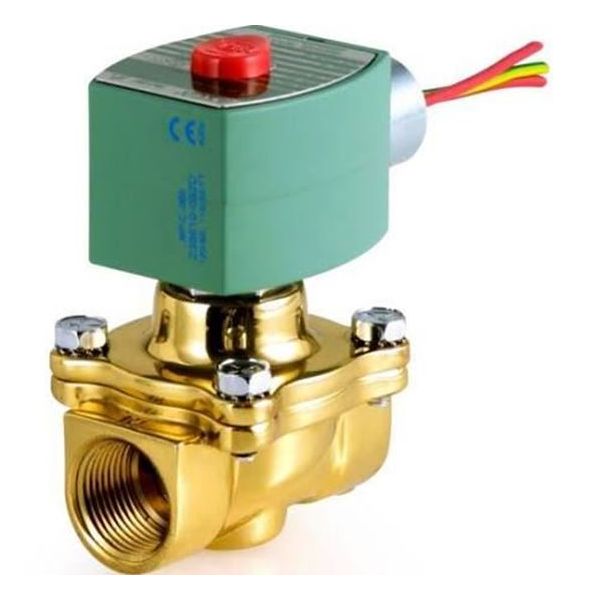 ASCO 8222G4724V 1/2N/C 5/125# STEAM VLV, BRASS