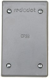 THOMAS & BETTS Thomas Betts CFSB Electrical Box Cover Aluminum
