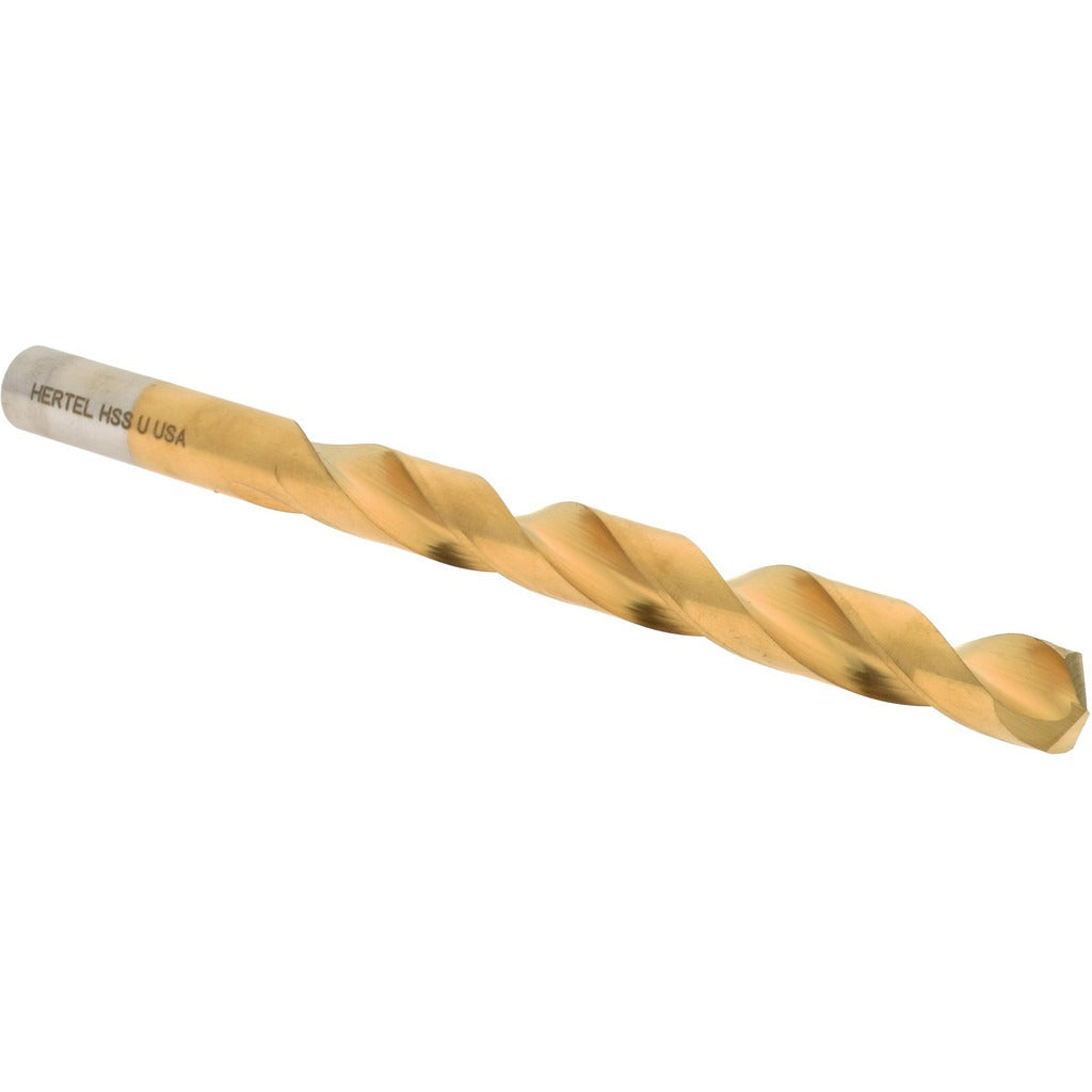 HERTEL Hertel 66693946 Jobber Drill Bit Letter U Hss Tin