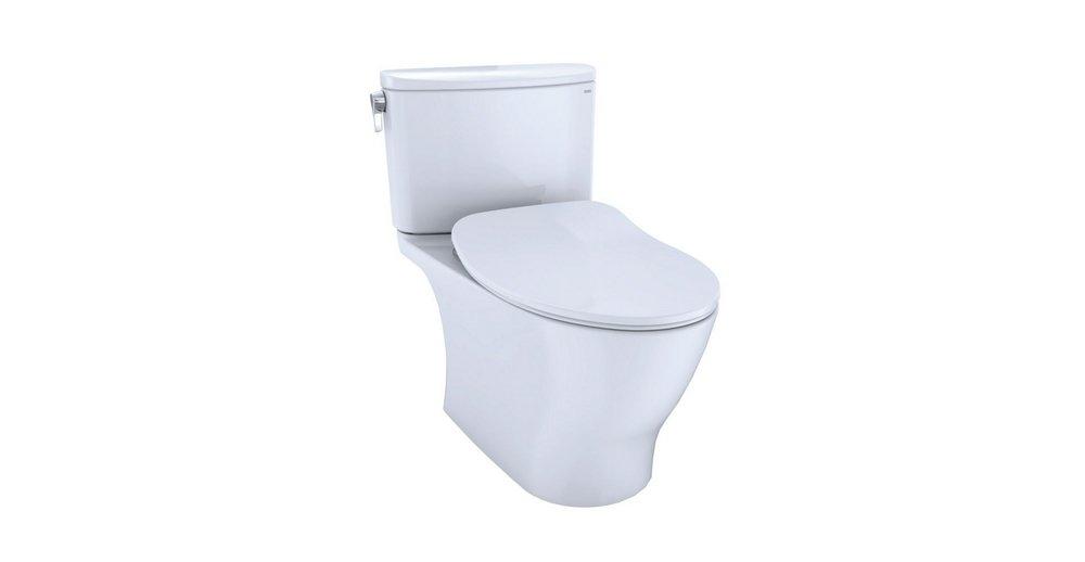 Toto MS442234CEFG#01 Nexus 1.28 GPF Two-Piece Elongated Chair Height Toilet with Tornado Flush Technology - Seat Included