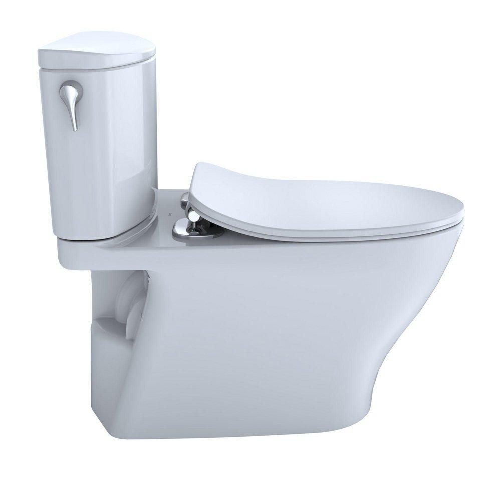 Toto MS442234CEFG#01 Nexus 1.28 GPF Two-Piece Elongated Chair Height Toilet with Tornado Flush Technology - Seat Included