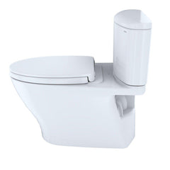 Toto MS442124CEFG#01 Nexus 1.28 GPF Two Piece Elongated Chair Height Toilet with Left Hand Lever and Tornado Flush Technology