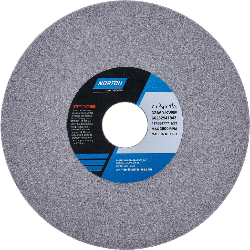 NORTON Norton 66252941943 Surface Grinding Wheel 60 Grit 7 in