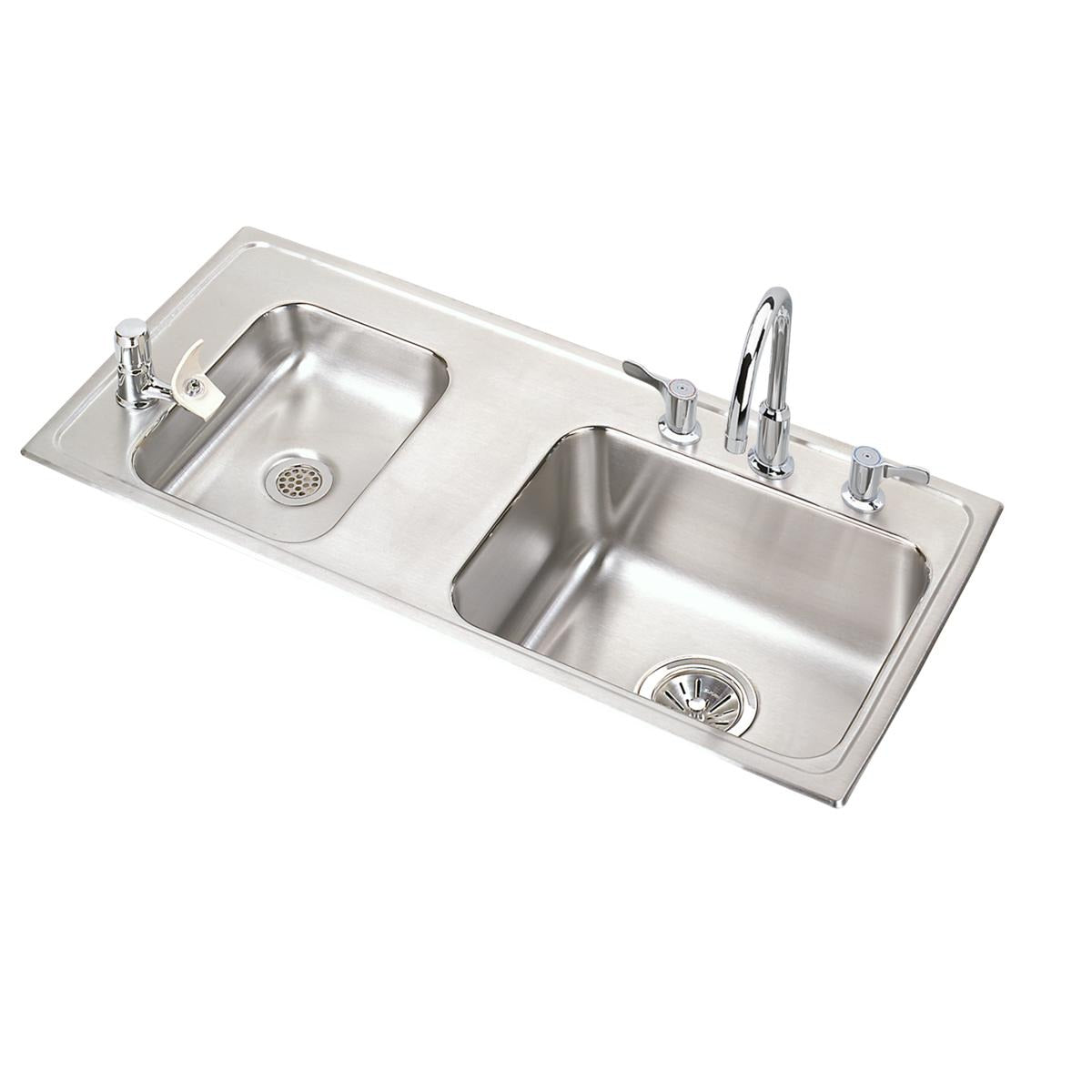 BSC PREFERRED Bsc Preferred DRKAD371765RC Double Bowl Drop-in Sink Kit