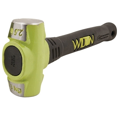 Wilton 20212 B.A.S.H Unbreakable Handle Sledge Hammer 2-1/2 lb Head 12 in Ergonomic Handle