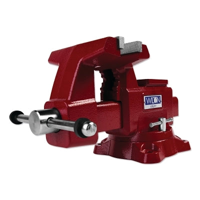 Wilton 28820 Utility Bench Vise 6-1/2 Jaw Width 6 Jaw Opening 360 Degree Swivel Base