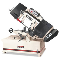 Jet 414479 Mitering Band Saw 2 HP 230V 10 inches Round Horizontal Semi-Automatic