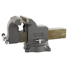 Wilton 63304 Shop Bench Vise 8 in Jaw Width 4 in Throat Depth Swivel Base