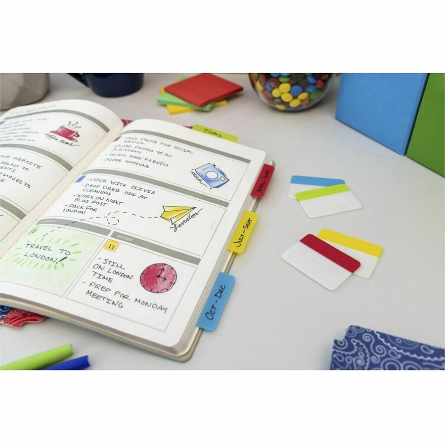 3M 3M MMM686ROYGB Post-it Tabs (30/Pack) 686ROYGB