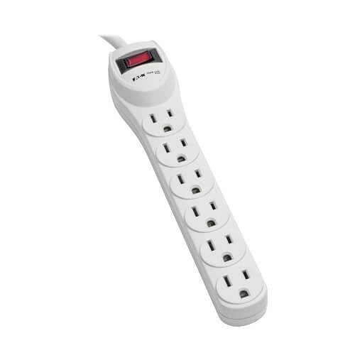 TRIPP LITE Tripp Lite TLP602 Surge Protector Strip 6 Outlet