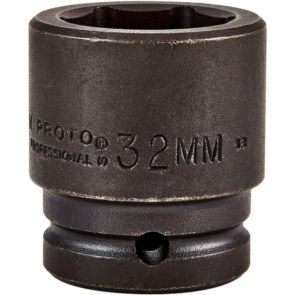 PROTO Proto J07532M Impact Socket 3/4 in Drive 32mm 6-point