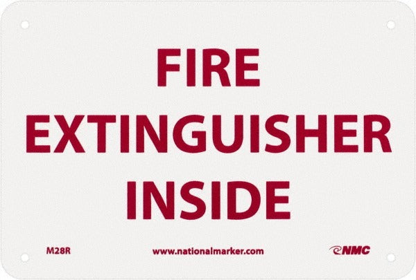 ACCUFORMNMC Accuformnmc M28R Fire Extinguisher Inside Wall Sign