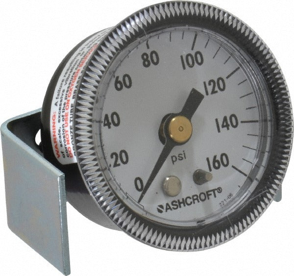 ASHCROFT Ashcroft 662876000166 Pressure Gauge 0-160 Psi 1-1/2 in