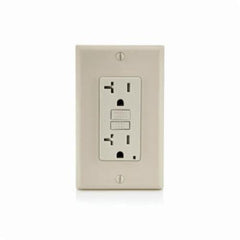 Leviton GFTR2-T Self-Test Slim Tamper Resistant GFCI Receptacle 20A-125V