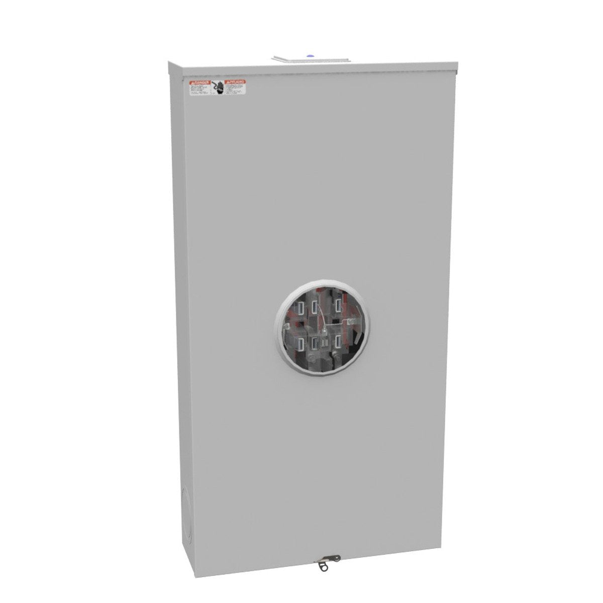 MILBANK MILBANK U3566-X-HSP Single Position Meter Socket 320 Amp 3 Phase Ringless Lever Bypass 7 Terminal Overhead Underground 600V
