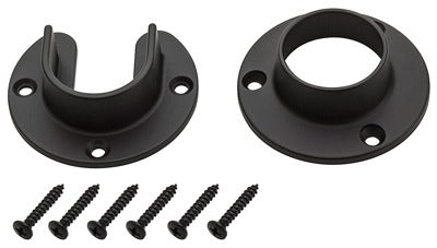 NATIONAL HARDWARE National Mfg S822-081 Closet Flange Set Oil Rubbed Bronze