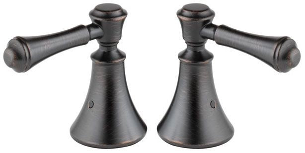 DELTA FAUCET Delta Faucet H697RB Cassidy Metal Handle Set - Roman Tub