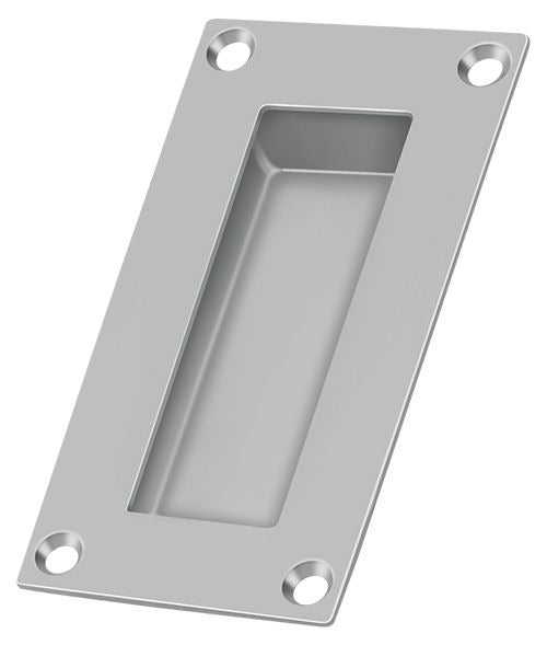 DELTANA Deltana FP155U32D Flush Pull Rectangular Satin Stainless Steel