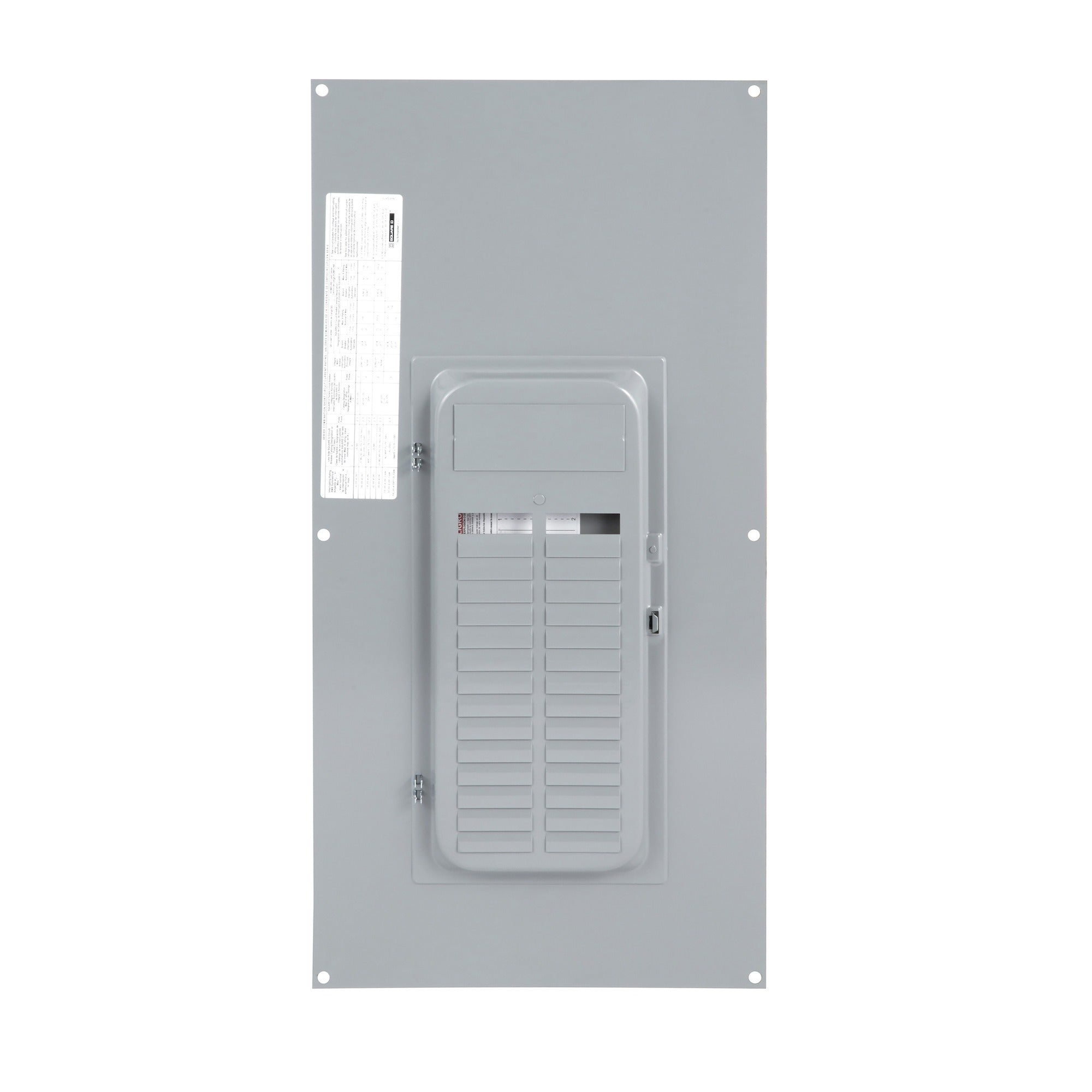 SCHNEIDER ELECTRIC SCHNEIDER ELECTRIC QOC30US Load Center Cover 30 Circuits Surface-Mount NEMA-1 Gray