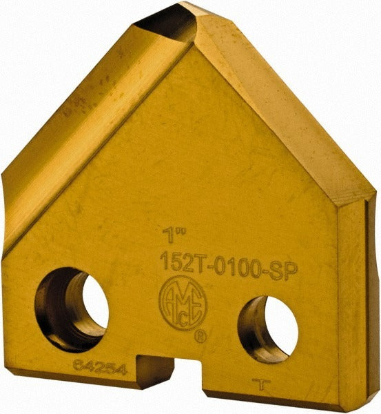 ALLIED MACHINE AND ENGINEERING Allied 152T-0100-SP Spade Drill Insert 1 in Cobalt Tin 90 Pt