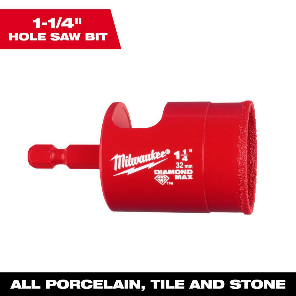 MILWAUKEE Milwaukee Tool 49-56-0519 Diamond Hole Saw 1-1/4 in