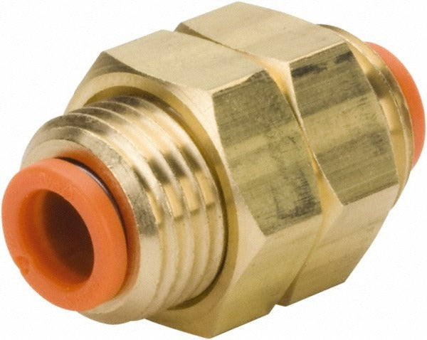 SMC Smc Pneumatics KQ2E05-00A Bulkhead Union Fitting 3/16 in Od