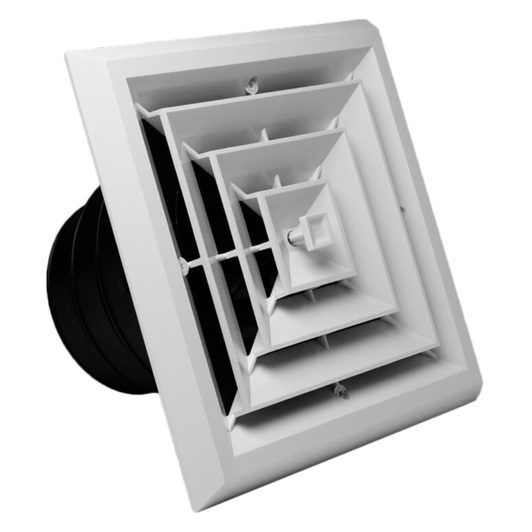 AIRTEC AIRTEC 81914 Ceiling Diffuser with Exhaust Grille 8 inches