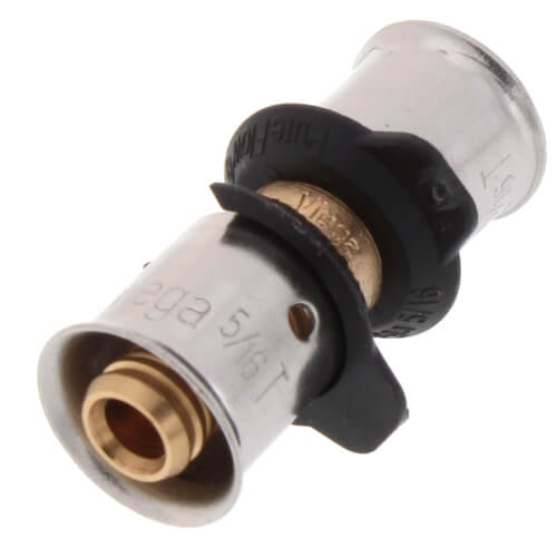 Viega 83001 PureFlow® 5/16 in. Bronze PEX Press Coupling