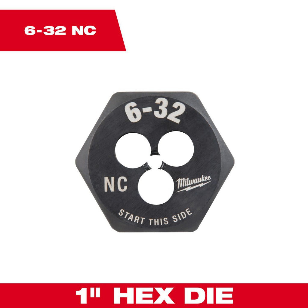 MILWAUKEE Milwaukee Tool 49-57-5315 Hex Rethreading Die 6-32 Unc