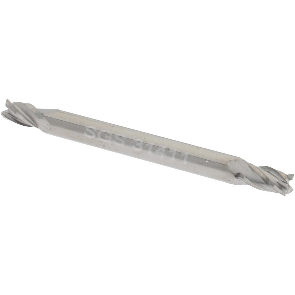 KYOCERA SGS PRECISION TOOLS Sgs 31411 Square End Mill 7/64 in 4 Flute Solid Carbide