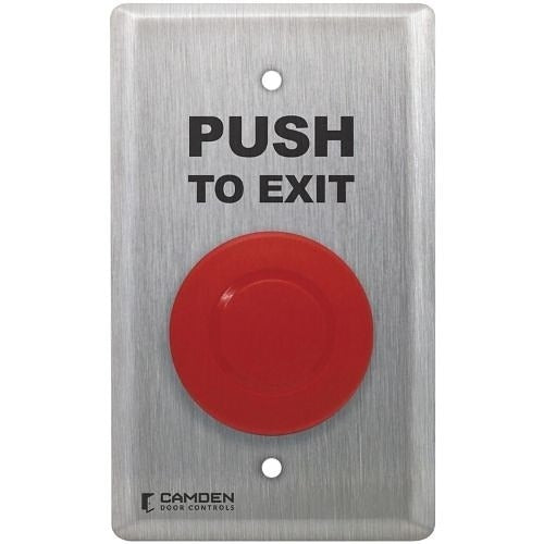 CAMDEN DOOR CONTROLS Camden Door Controls Inc. CM-450R/7 Mushroom Push Button