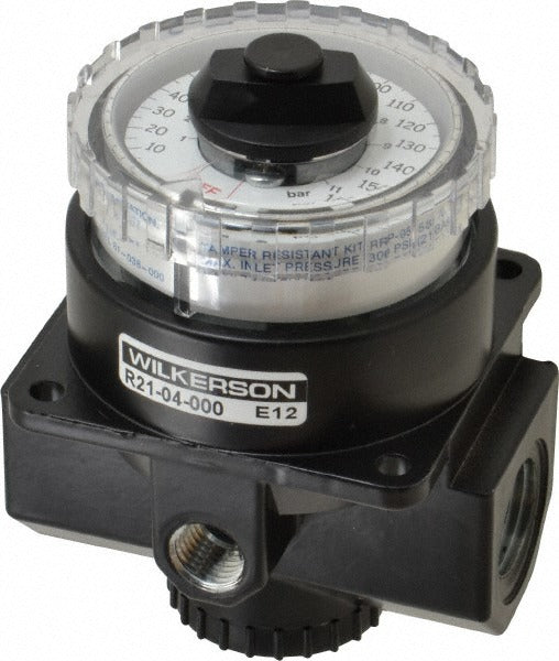 WILKERSON Wilkerson R21-04-000 Air Regulator 1/2 Npt 300 Psi