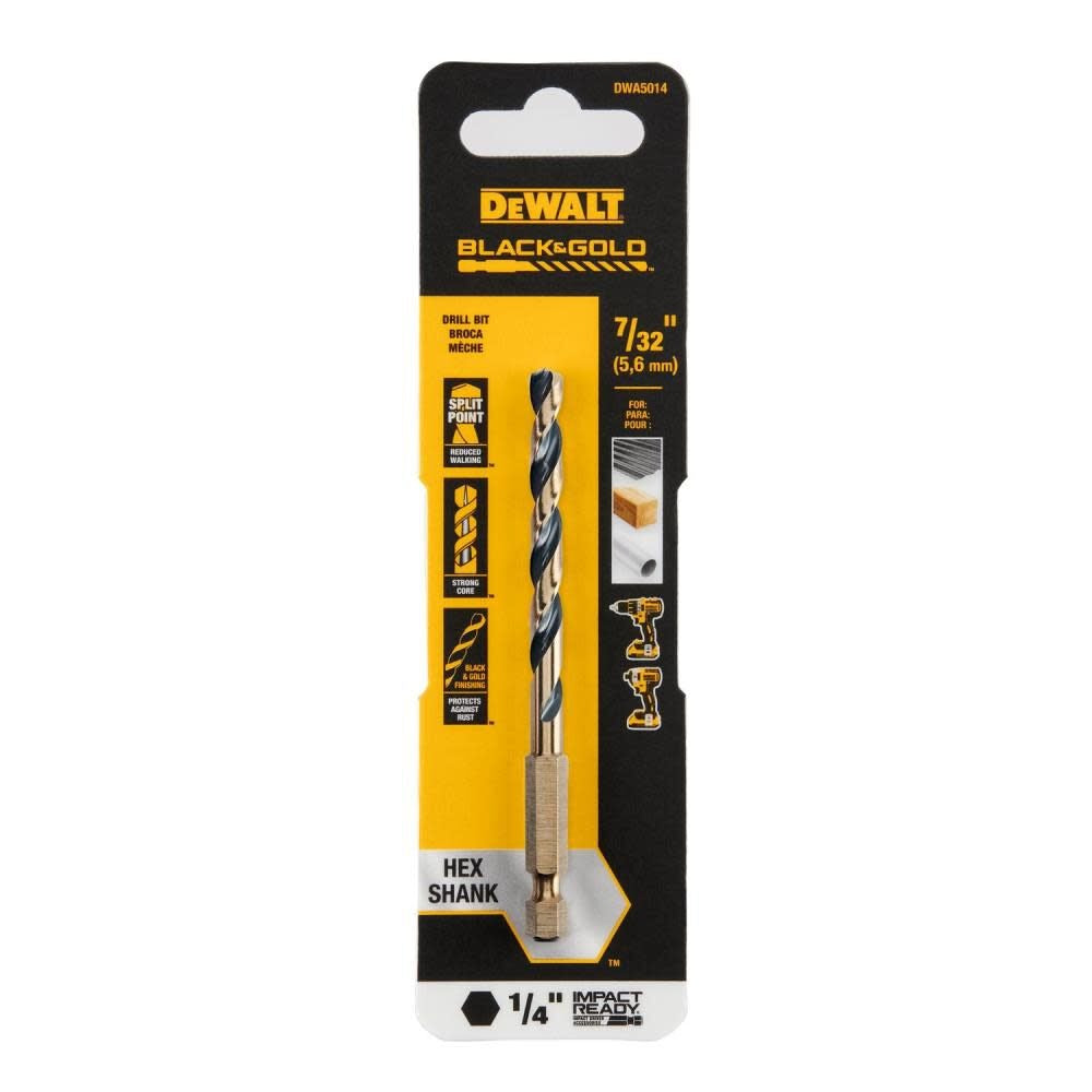 DEWALT Dewalt Accessories DWA5014 Ir Drill Bit 7/32 in 3-pack