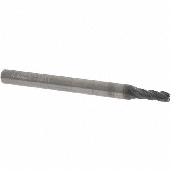 OSG Osg HP434-1576 Corner Radius End Mill 4 Mm 4 Flute Tialn