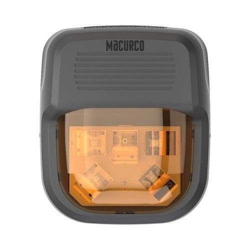 MACURCO Macurco 70-2900-MSOG-A Amber Strobe Gray Cover