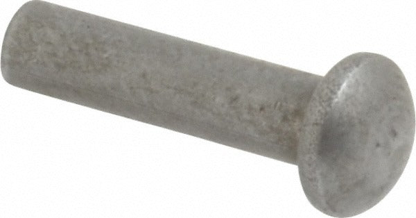 RIVETKING Rivetking. 12N50RRDSP Solid Rivet Uncoated Steel Round Head