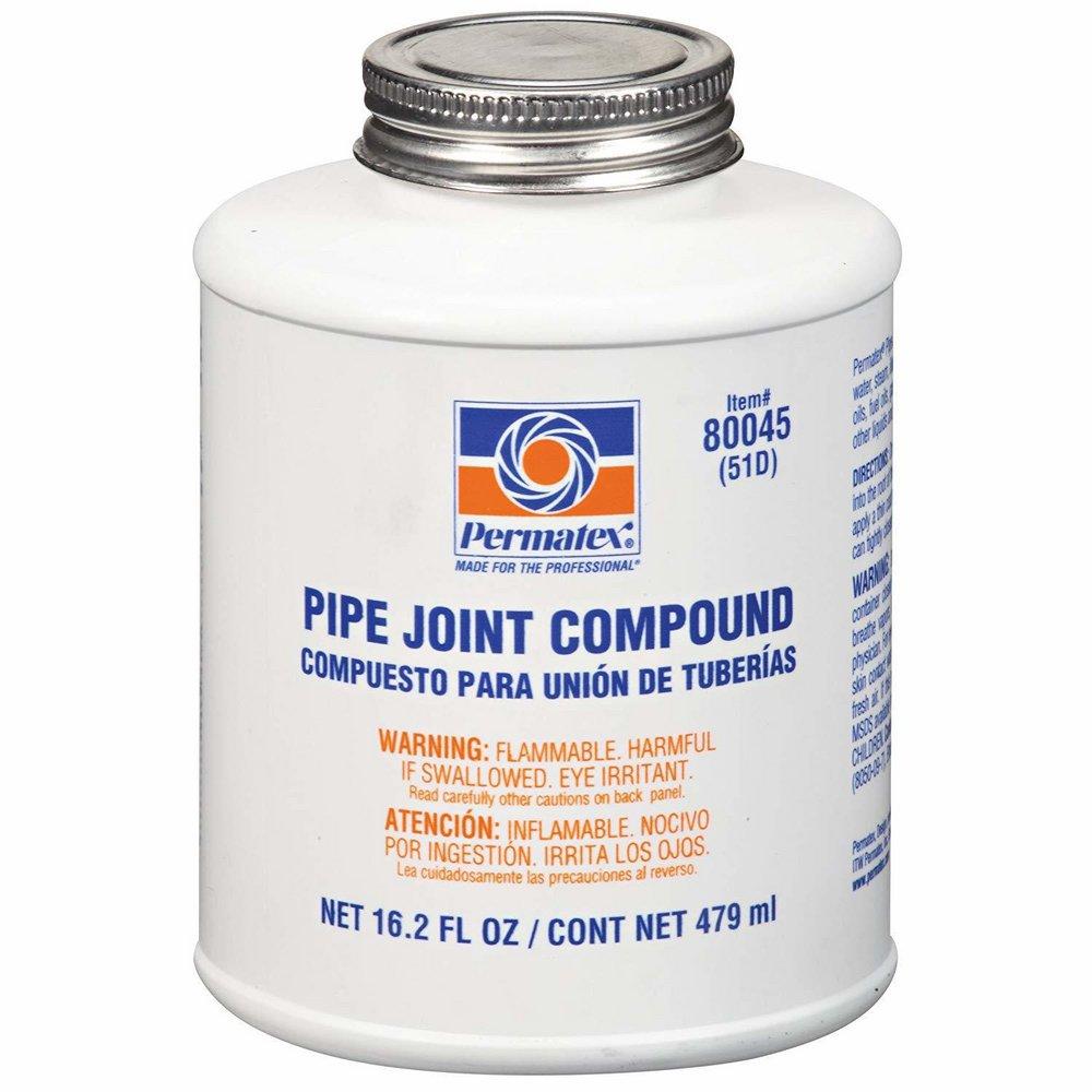 Permatex 80045 Pipe Joint Compound 16 Ounce Bottle