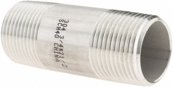 VALUE COLLECTION Value Collection 4BN3/4*21/2 Stainless Steel Pipe Nipple