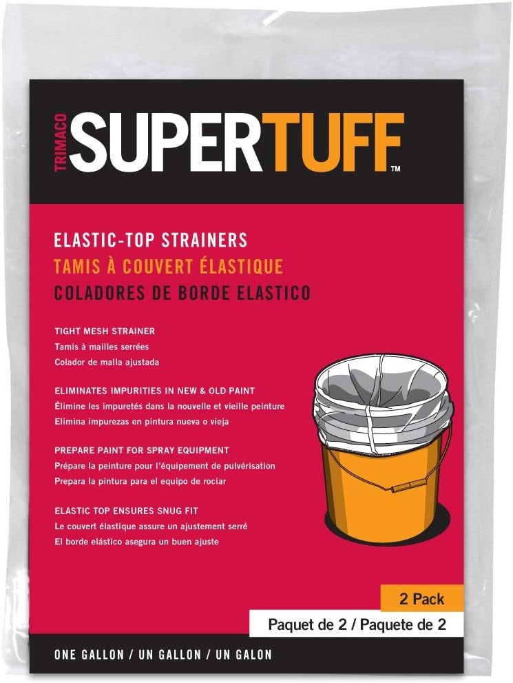 TRIMACO Trimaco 11522 SuperTuff 1 Gal Elastic Paint Strainer (2-Pack)