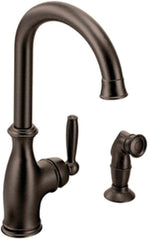 Moen 7735ORB Brantford Oil Rubbed Bronze One-Handle High Arc Kitchen Faucet