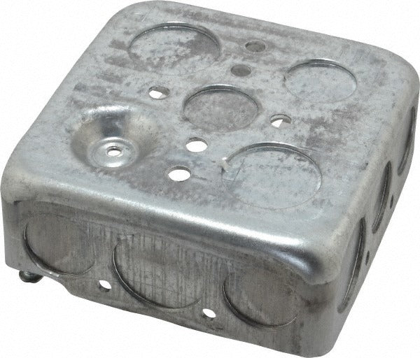 THOMAS & BETTS Thomas Betts 52151 Gb Steel Square Junction Box 2 Gang
