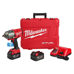 Milwaukee 2863-22 M18 FUEL w/ONE-KEY High Torque Impact Wrench 1/2 Friction Ring Kit