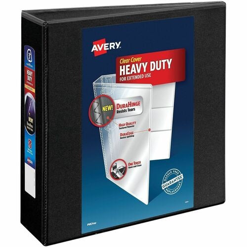 AVERY Avery AVE79693 Heavy-duty View Binder 3 Inch Black